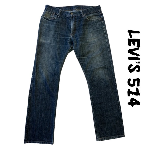 Levi's Other - Levi's 514 Straight Stretch Jeans 36 x 34